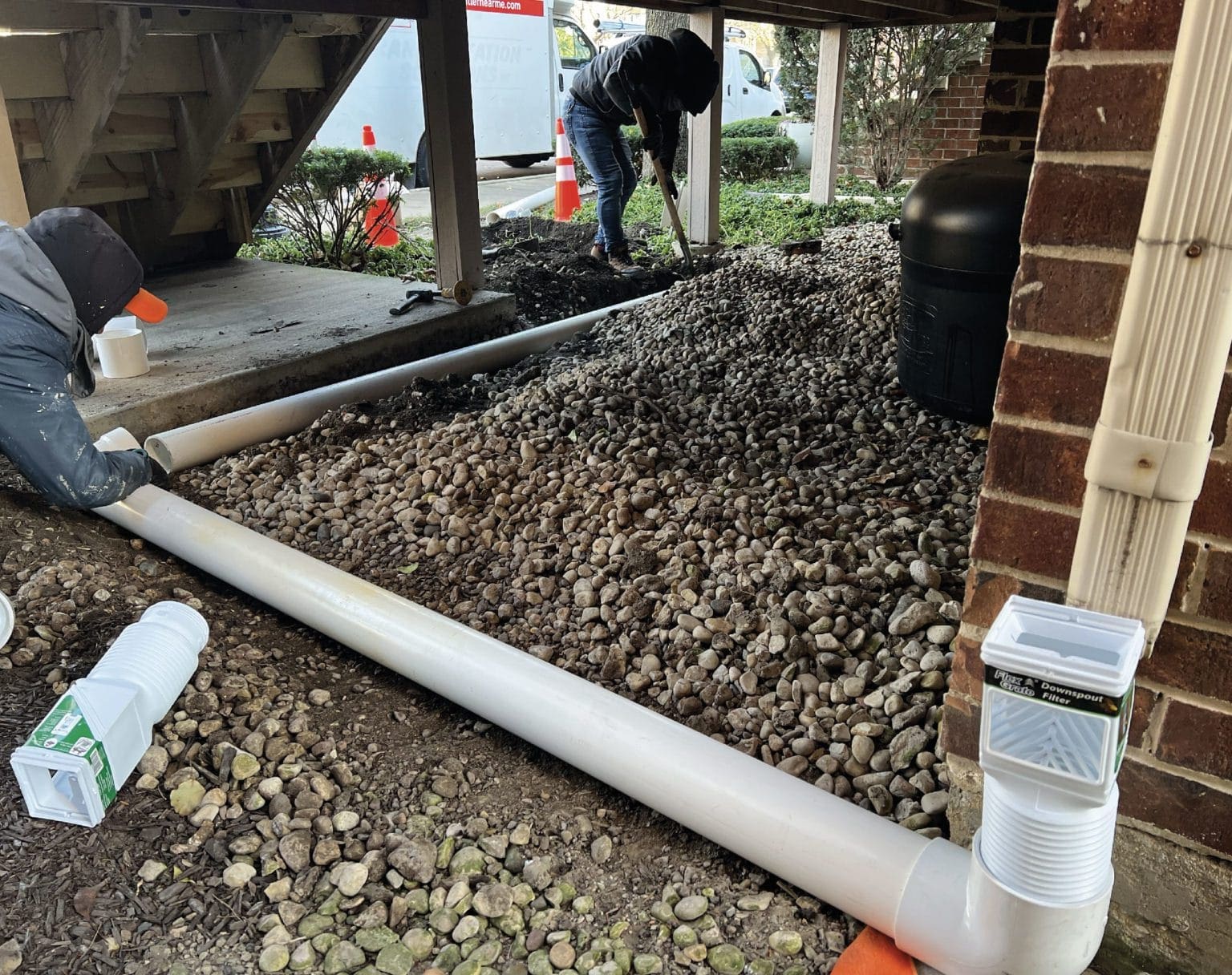 Downspout Repair Service Chicago - Underground Downspouts