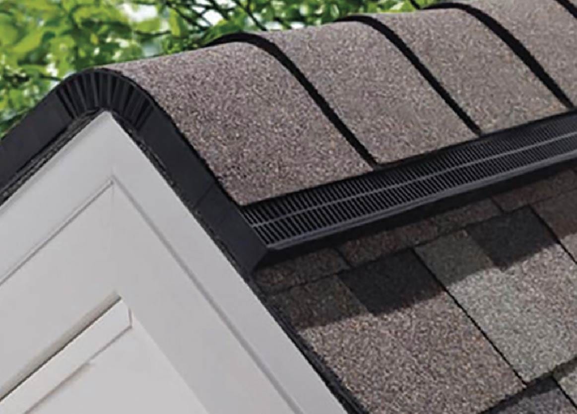 Roof Ridge Vents with Baffle installation chicago