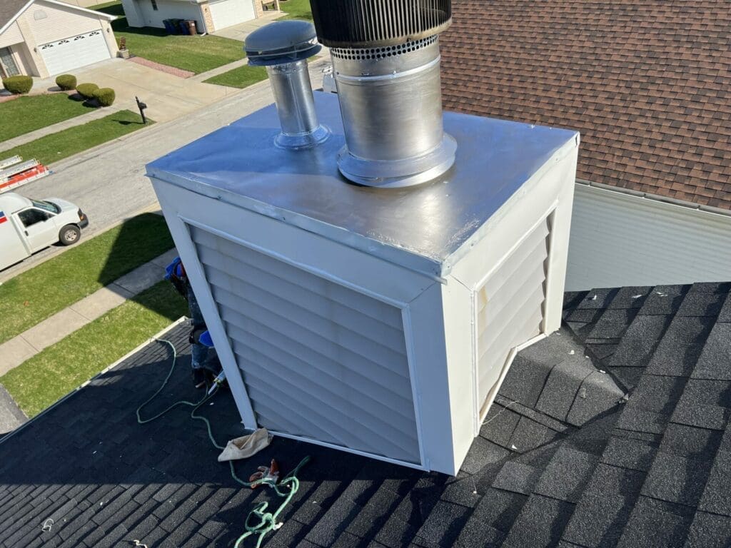 Chimney Cover and cap installation service