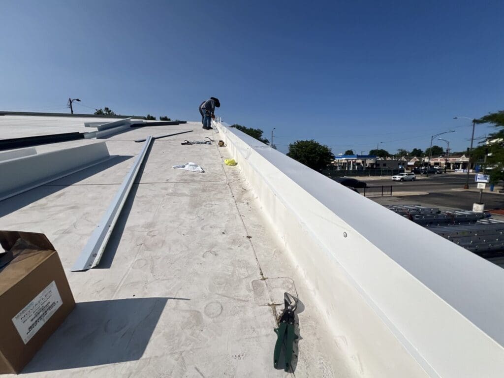 Custom Metal Roof Fabrication service near me in Chicago ILLINOIS