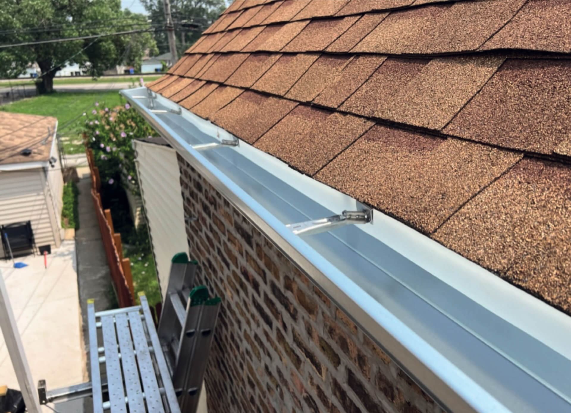 Seamless Rain Gutter in Chicago