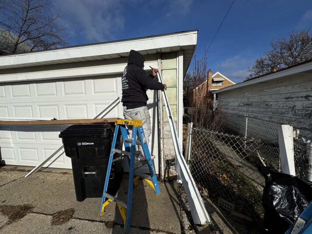 Aluminum-siding Professional aluminum siding repair service in Chicago, IL, restoring damaged and dented siding for a like-new appearance