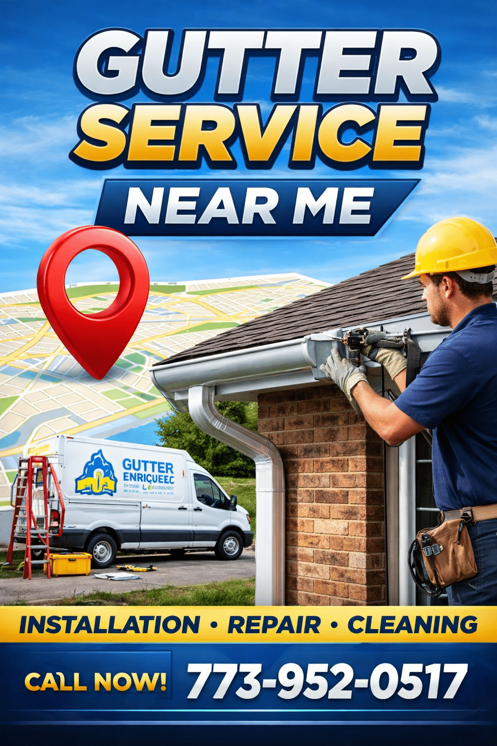 Gutter service near me in Chicago – professional gutter installation and repair